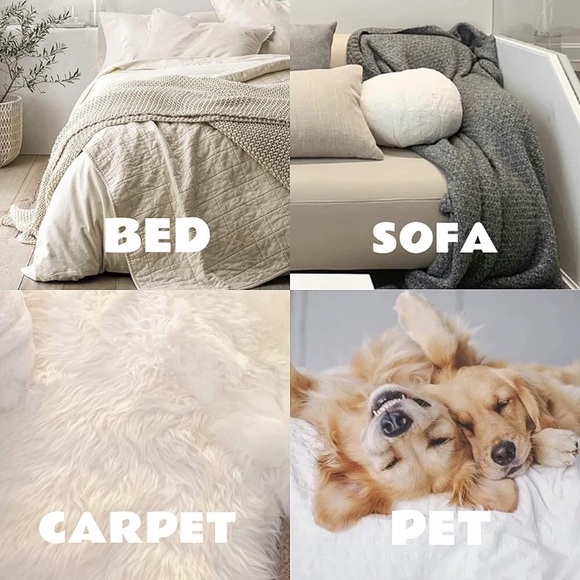 2 Pack NEW Reusable Lint Portable Hair Remover Lint Rollers Pet Hair Remover US - Picture 4 of 6